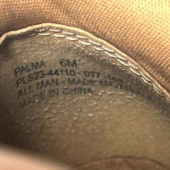 Frye and Co Womens 6M Western Bootie Ankle Boots Cognac Faux Leather Chunky Heel - Picture 8 of 9